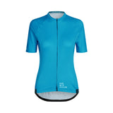 ES16 Radtrikot Stripes Hellblau - Damen