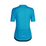 ES16 Radtrikot Stripes Hellblau - Damen