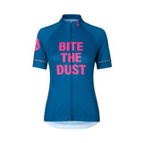 ES16 Radtrikot Damen Elite „Bite The Dust“ blau