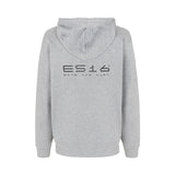 ES16 Sweatshirt aus 100 % Bio-Baumwolle. Grau