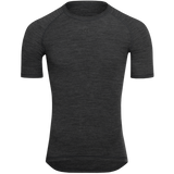 Kurzärmeliges ES16-Unterhemd aus Merinowolle. Unisex