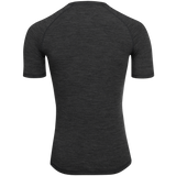 Kurzärmeliges ES16-Unterhemd aus Merinowolle. Unisex